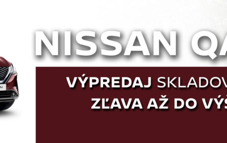 Nissan Qashqai teraz so ZĽAVOU až do výšky 2500€