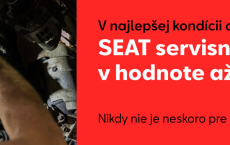 SEAT servisný voucher 13+ v hodnote až 240 € s DPH