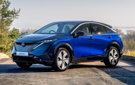 NISSAN ARIYA e-4ORCE 87 kW, 4WD, 225 kW/301k EVOLVE + Kožené sedadlá NAPPA + 20″ disky z ľahkých zliatin + 22 kW palubná nabíjačka