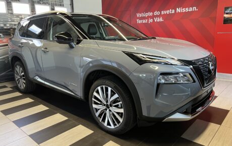 NOVÝ NISSAN X-TRAIL e-POWER e-4ORCE 1,5 VC-T 213k TEKNA + Kožený interiér NAPPA čierna + Audiosystém BOSE + 20″ disky z ľahkých zliatin